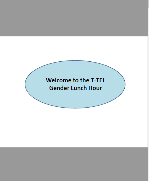 Internal staff training on gender_TTE